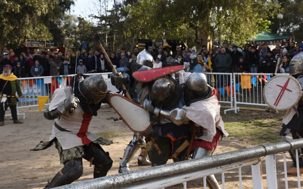 feria medieval en Maschwitz