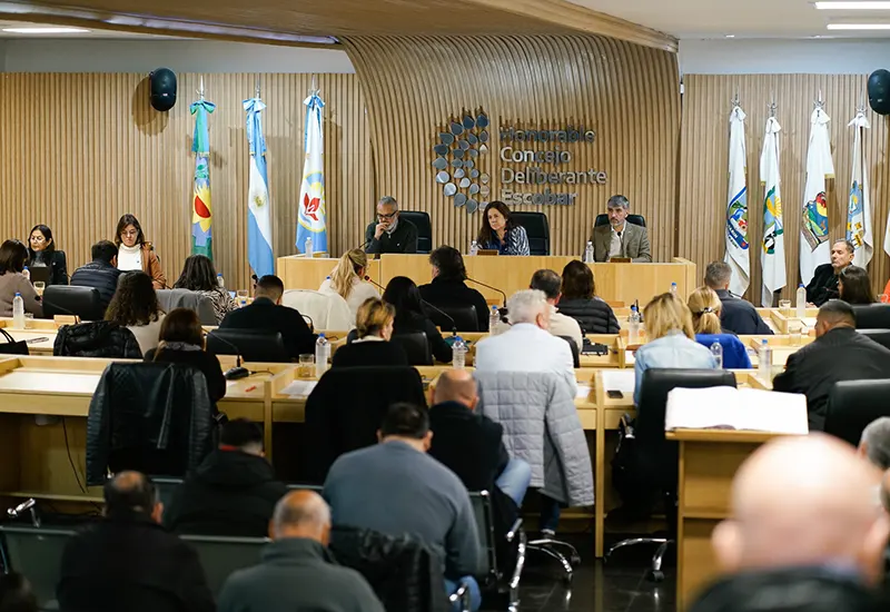 sesión especial en la que se trató la rendición de cuentas