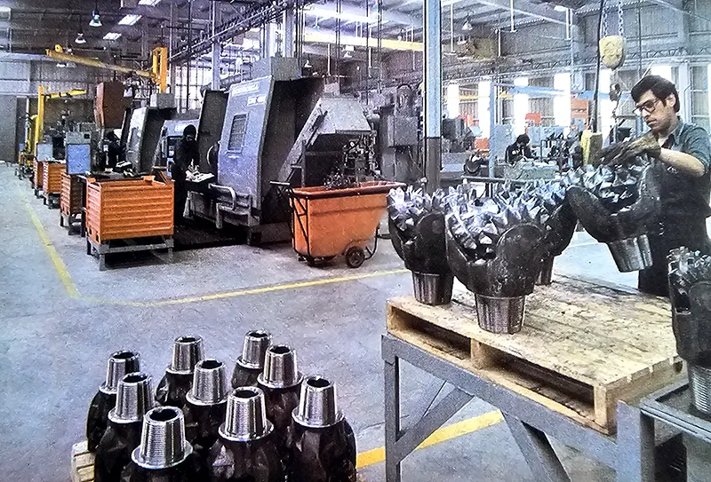 trépanos fabricados en Hughes