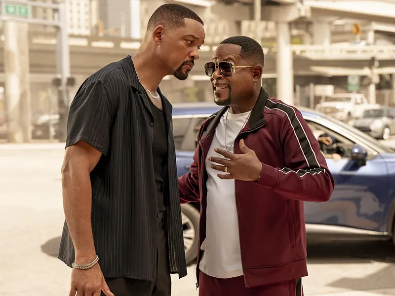 Will Smith y Martin Lawrence en Bad Boys 4, que siga en cartelera en el cine italia
