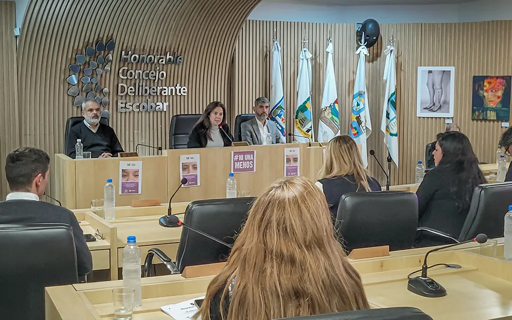 sesión del concejo deliberante