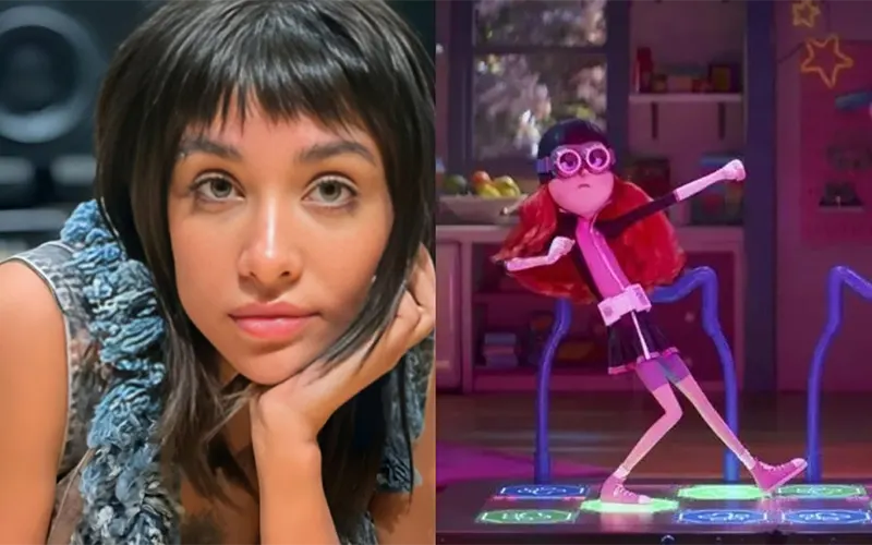 María Becerra y su personaje Poppy