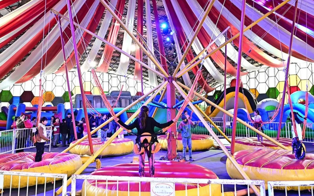 Escobar tendrá un parque de diversiones con inflables gigantes y pista de hielo