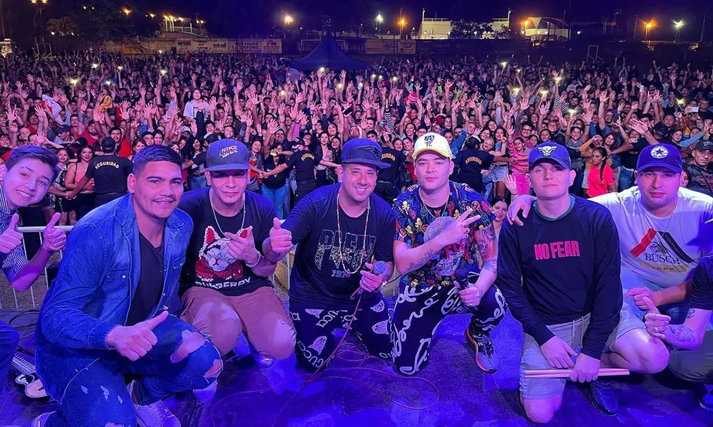 La agrupación de cumbia, La banda de Lechuga, que estará presente próximamente en el partido de escobar en el festival llama cumbiera