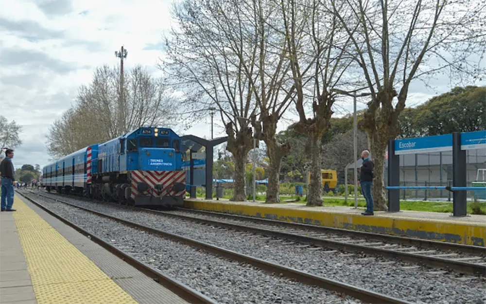 Trenes Argentinos informó cambios en el cronograma entre Villa Ballester y Zárate