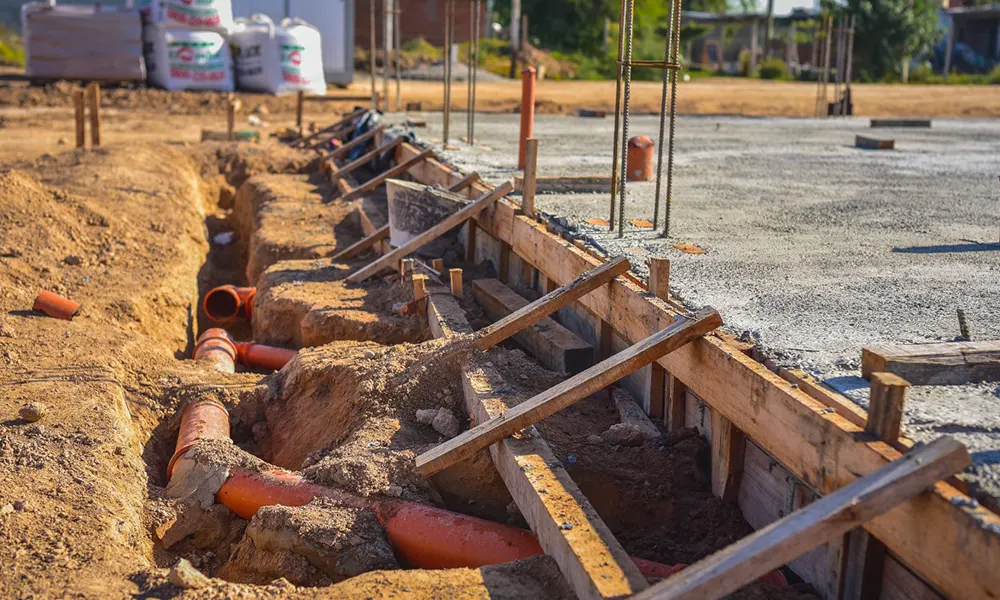 Las obras de la escuela primaria municipal comenzaron a finales del año pasado