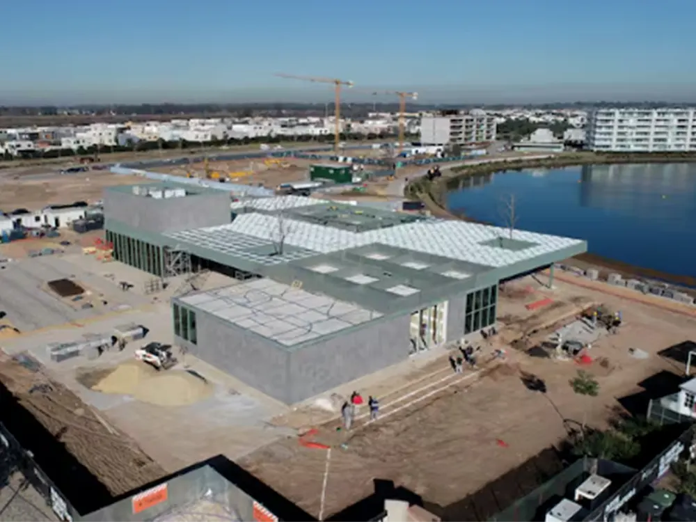 imagen de Malba Puertos desde un drone