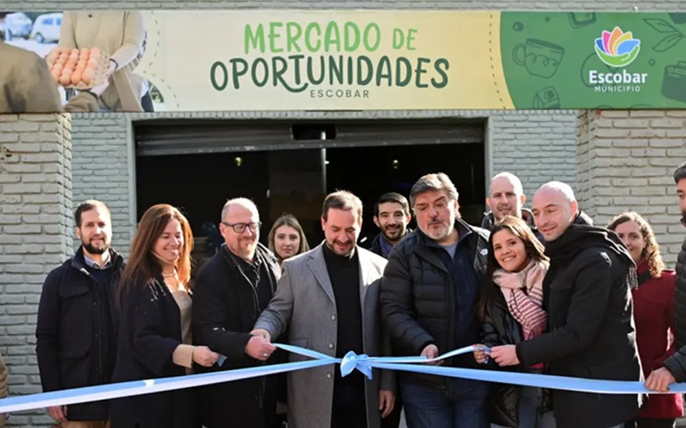 Sujarchuk inauguró el Mercado de Oportunidades y el tercer Escopark
