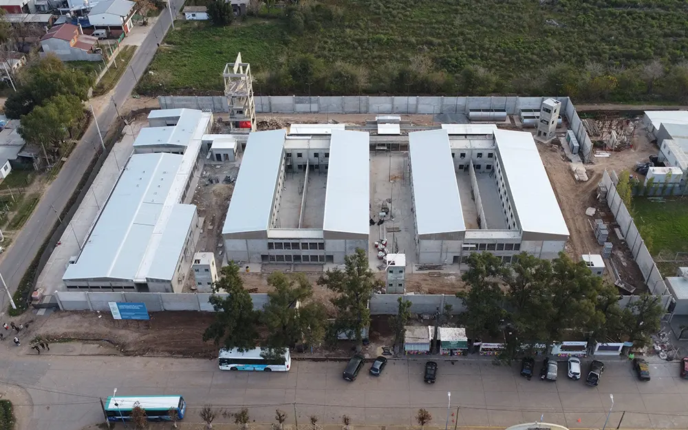 alcaidia vista aérea de la alcaidía de escobar