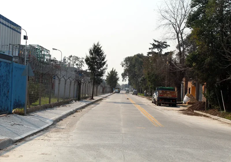 la calle Victoria, repavimentada y ensanchada