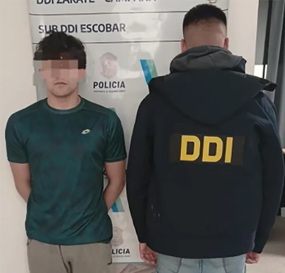 joven detenido en Maschwitz por agredir a un adolescente en la Juntada Pilchera