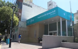Hospital Erill, joven sufrió una tentativa de femicidio.