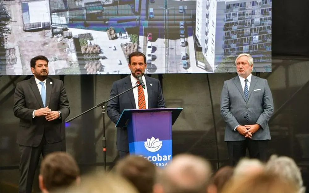 Sujarchuk inauguró el Polo Judicial de Escobar junto al ministro Martín Mena