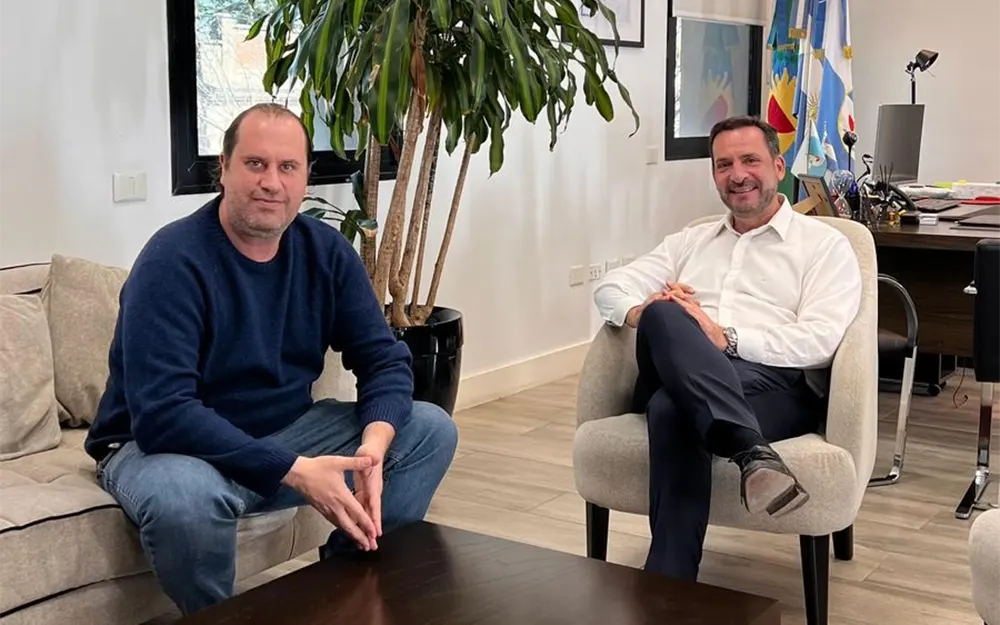 Diálogo político: Sujarchuk se reunió con el referente de Milei en Escobar