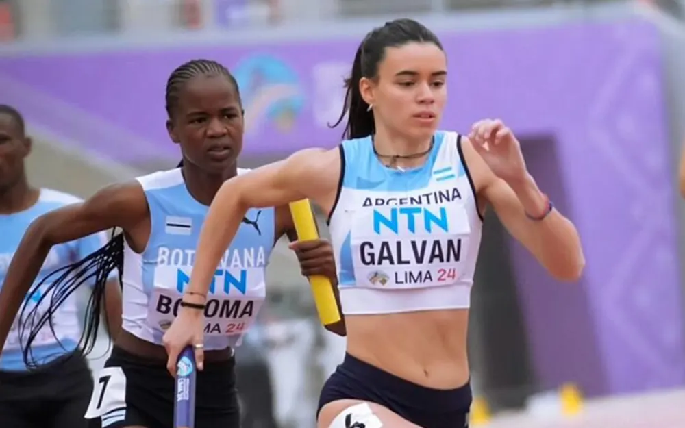 Una joven escobarense compitió en el Mundial de Atletismo Sub 20 de Lima