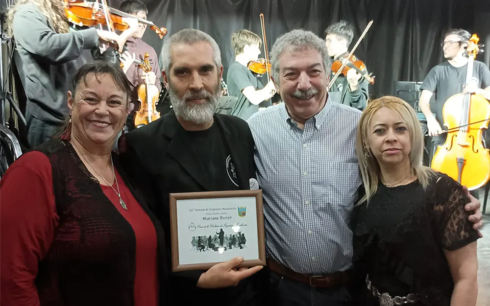 Ingeniero Maschwitz tiene un nuevo vecino ilustre: Mariano Botet