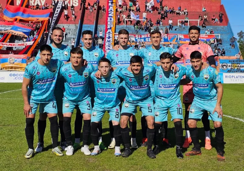 el 11 titular de Armenio ante San Carlos