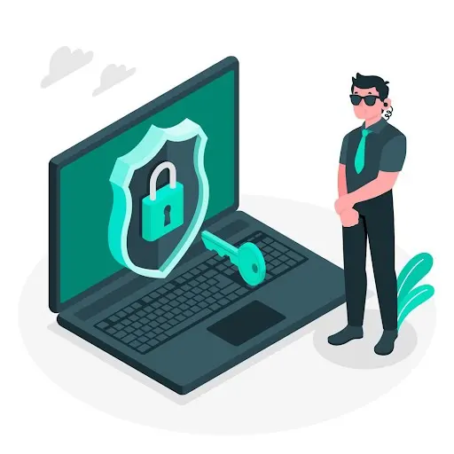 ilustracion seguridad informatica