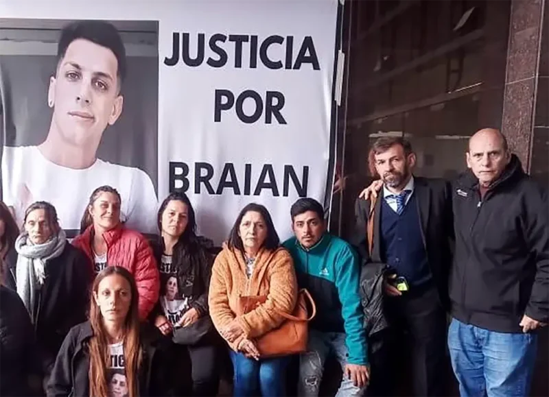 familiares de Braian Cuitiño reclaman justicia por el asesinato del joven