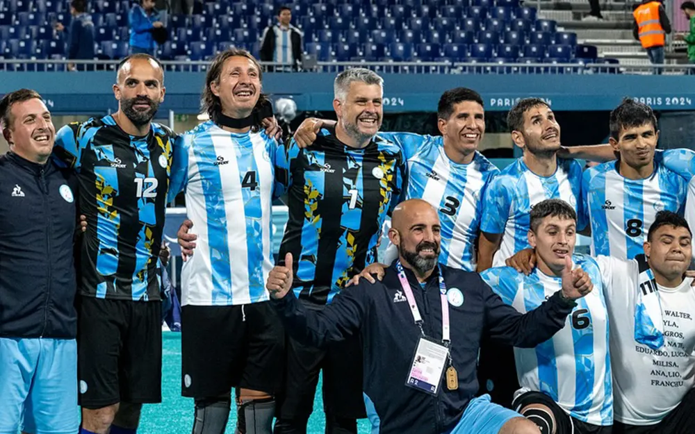 Juegos Paralímpicos: Darío Lencina ganó su quinta medalla con Los Murciélagos