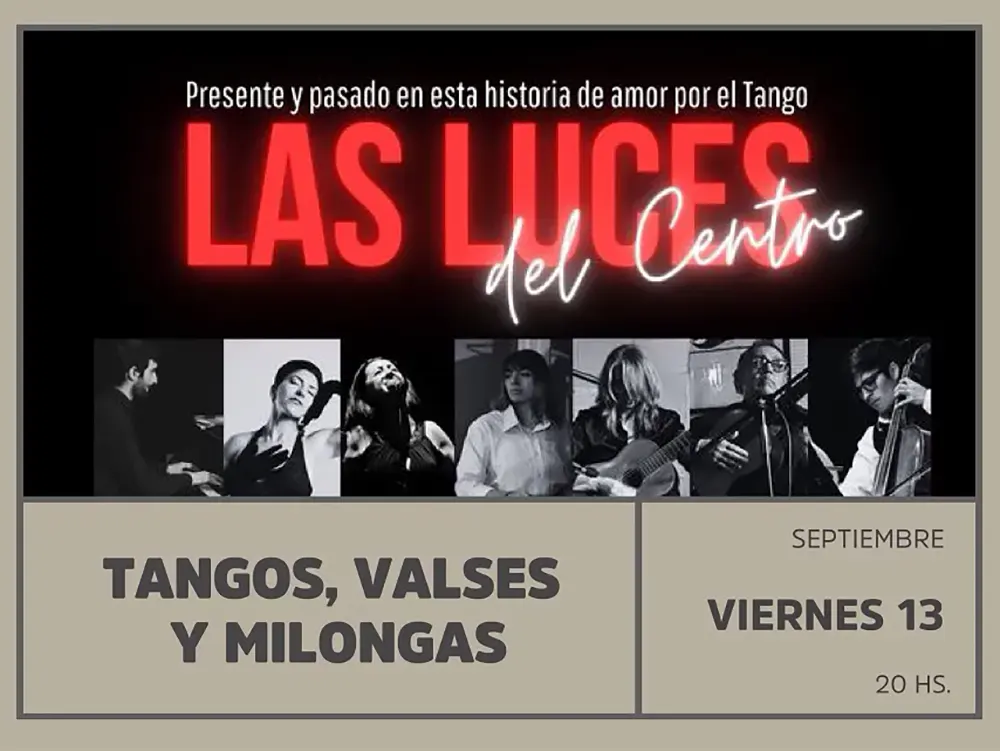 Flyer Las Luces del Centro