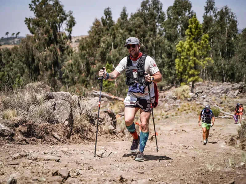 Sebastián Jonsson en el Ultra Trail de Córdoba
