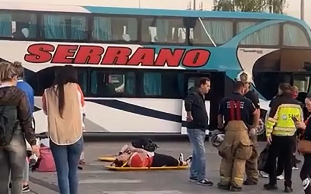 Más de 20 heridos por el choque de dos ómnibus en el Curvón de Garín