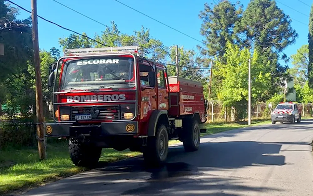 Primer paso para que Loma Verde tenga un destacamento de bomberos