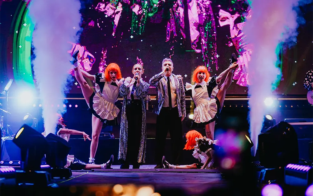 Deslumbrante show de Miranda en la 61º Fiesta Nacional de la Flor