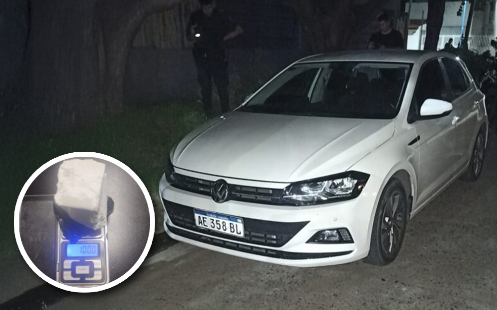 Persecución en la autopista terminó con dos detenidos en Escobar: llevaban cocaína