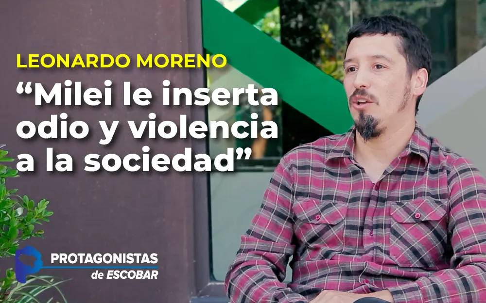 Entrevista al diputado provincial Leonardo Moreno | Protagonistas de Escobar 2024