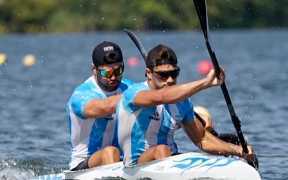 Un  escobarense se coronó campeón Sudamericano y Panamericano de canotaje
