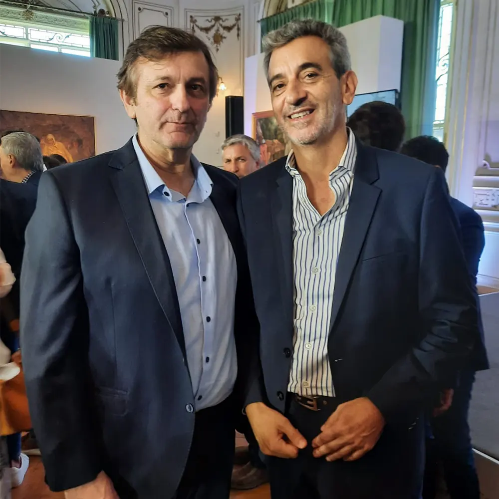 Ricardo Choffi y Florencio Randazzo