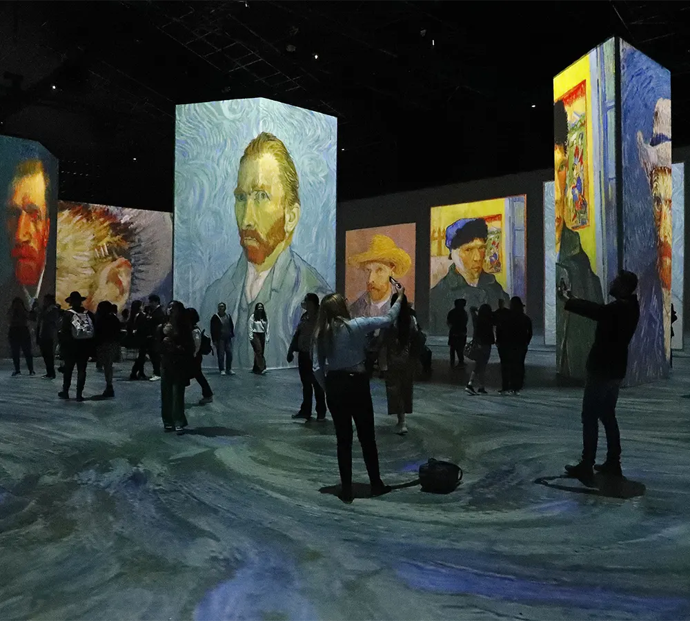 La exposición sobre las obras de Van Gogh