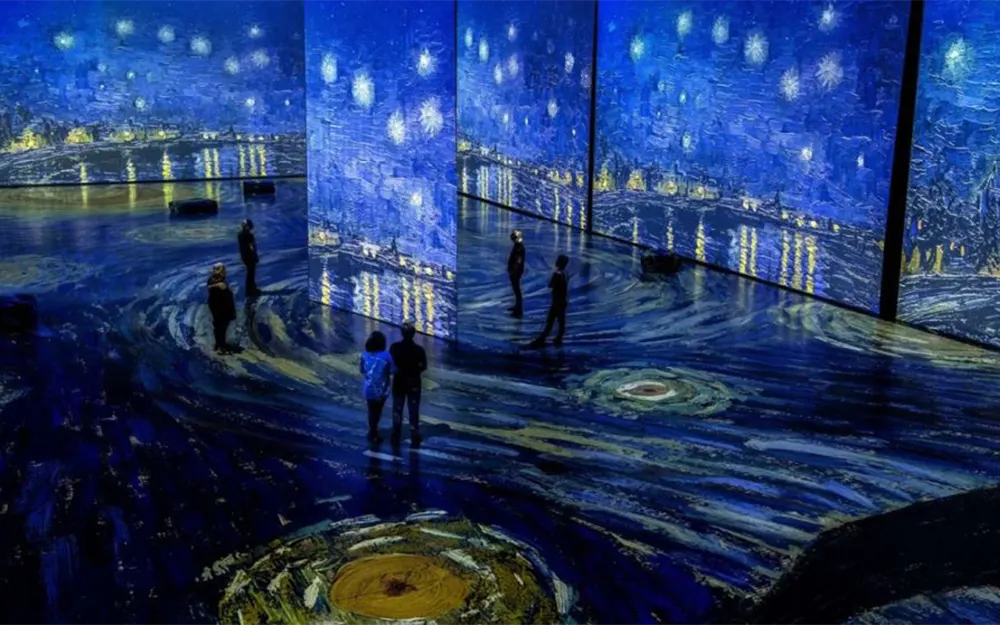 La muestra inmersiva de Van Gogh seguirá en Escobar hasta febrero