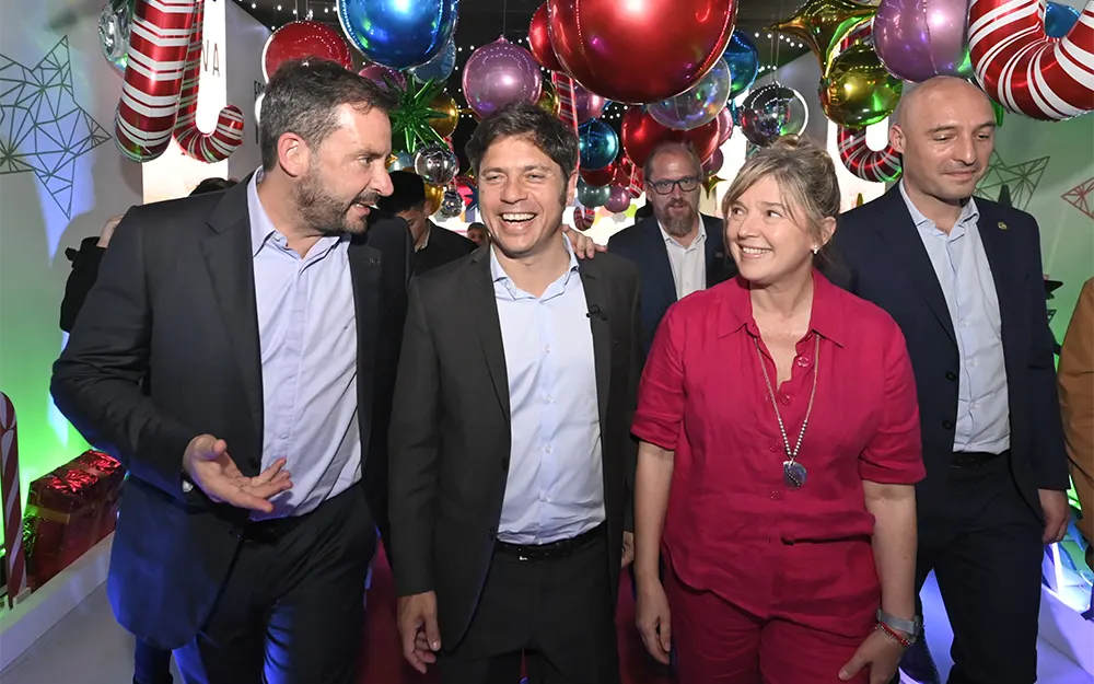 Axel Kicillof visitó Escobar Innova y se reunió con más de 100 empresarios