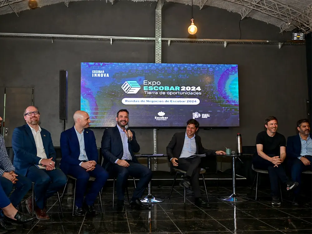 Kicillof reunido con empresarios