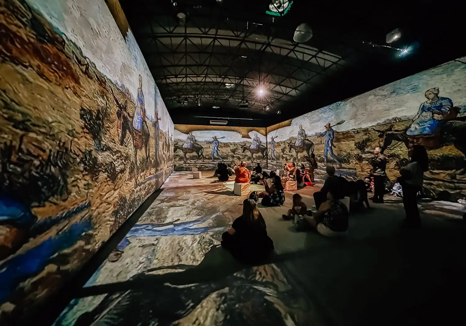 Muestra inmersiva de Van Gogh