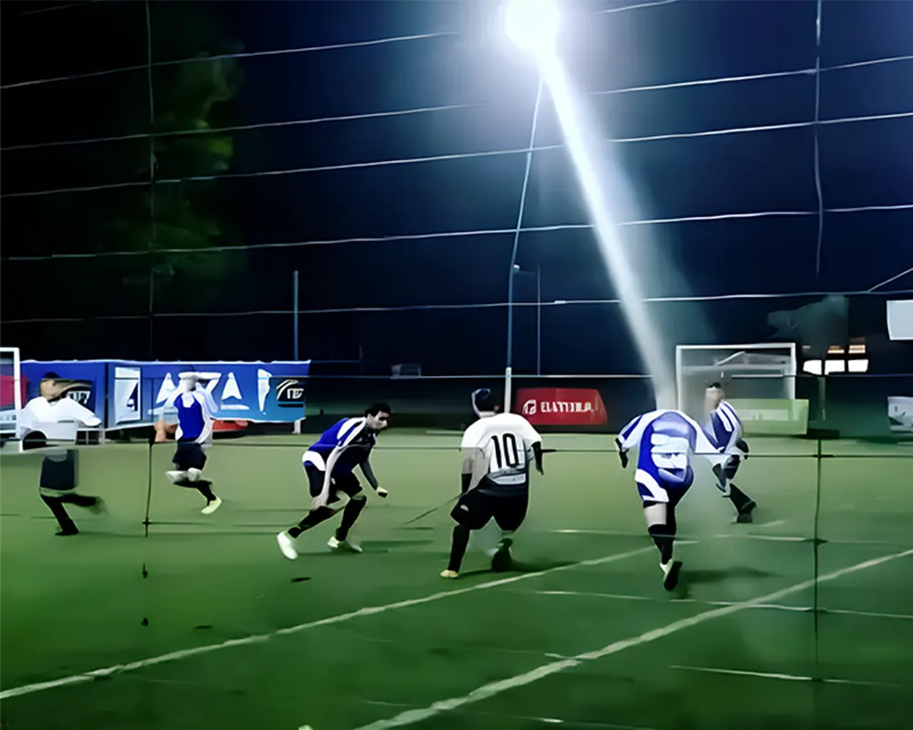 cancha de fútbol en la que ocurrió la fatalidad