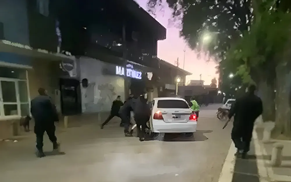 Disturbios, corridas, balas de goma y detenidos en el skatepark de Escobar