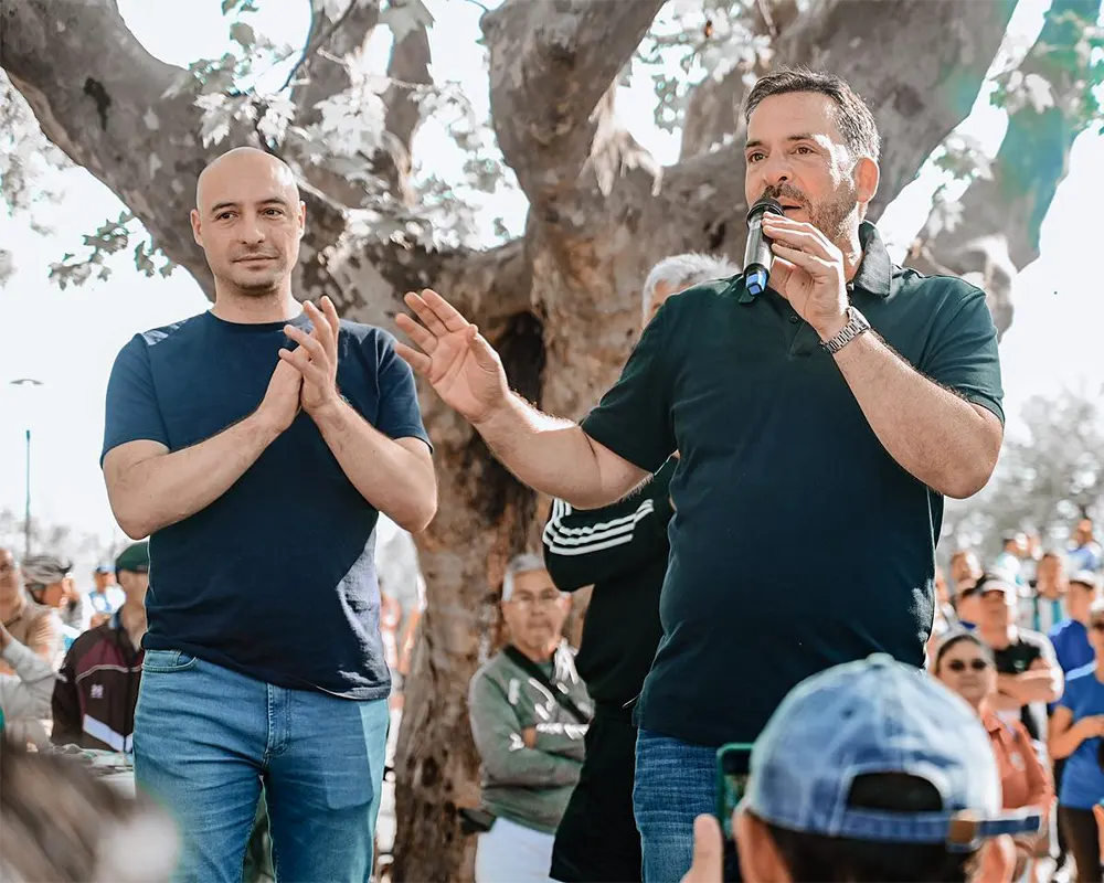 Ariel Sujarchuk y Carlos Ramil