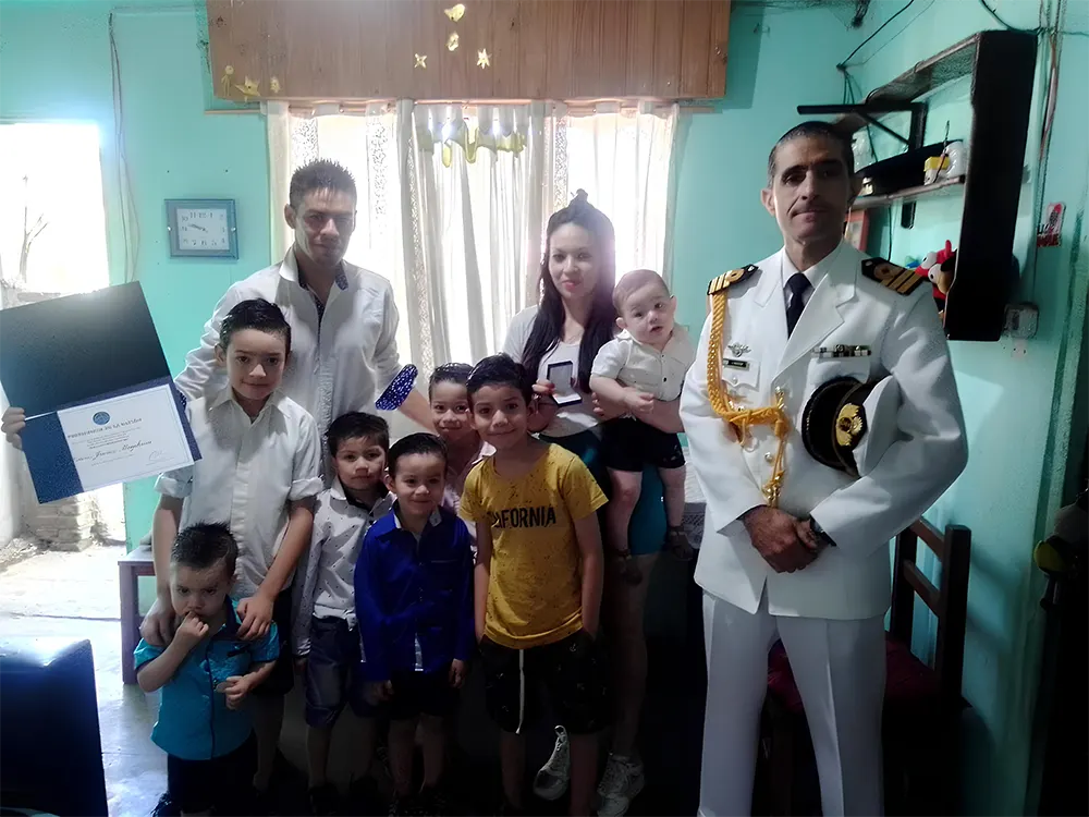 la familia del ahijado presidencial