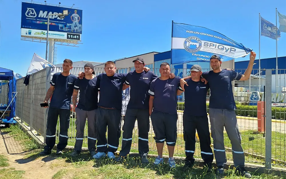 Malestar por despidos sin causa en la planta de Mapei en Escobar
