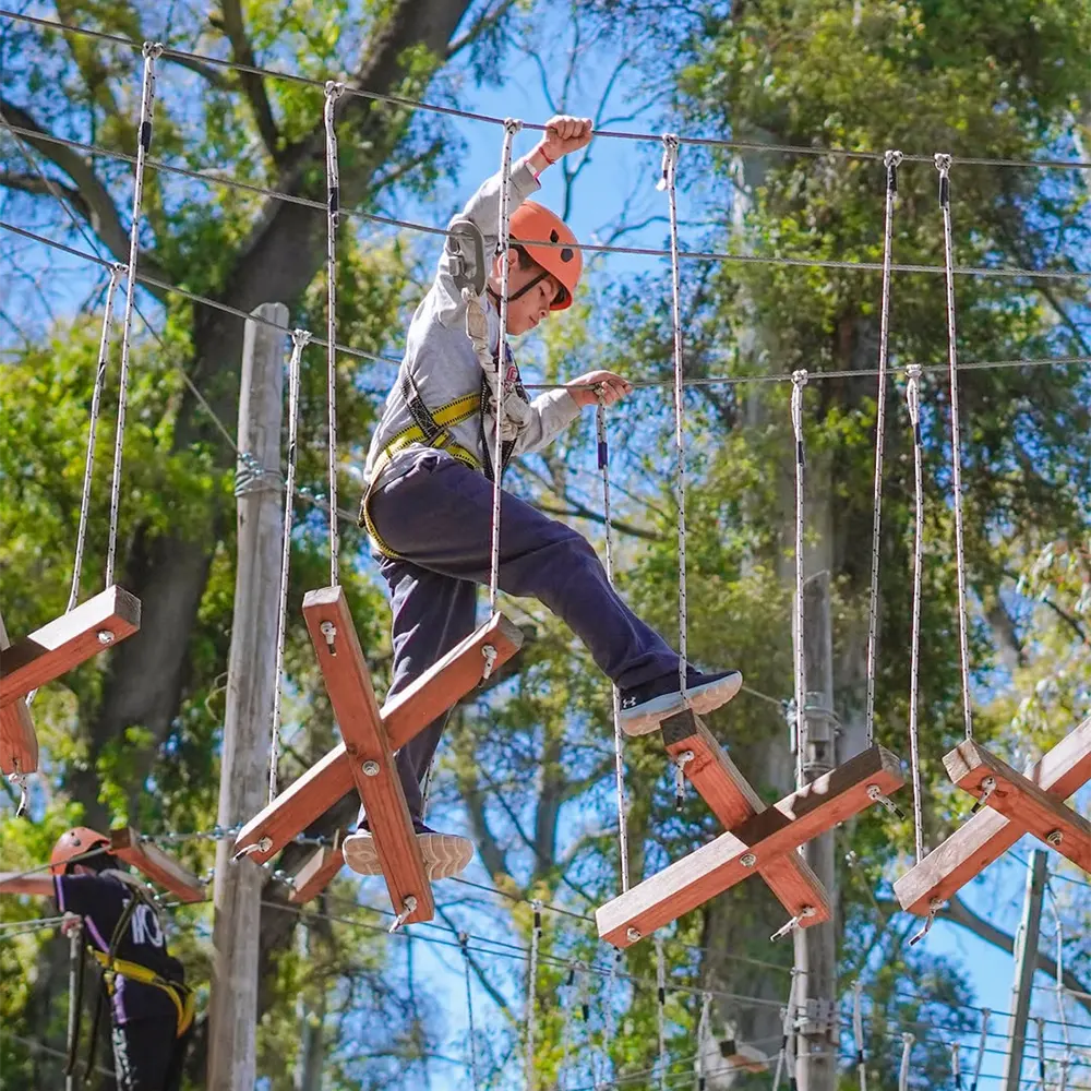 Visitantes en el Parque Aéreo