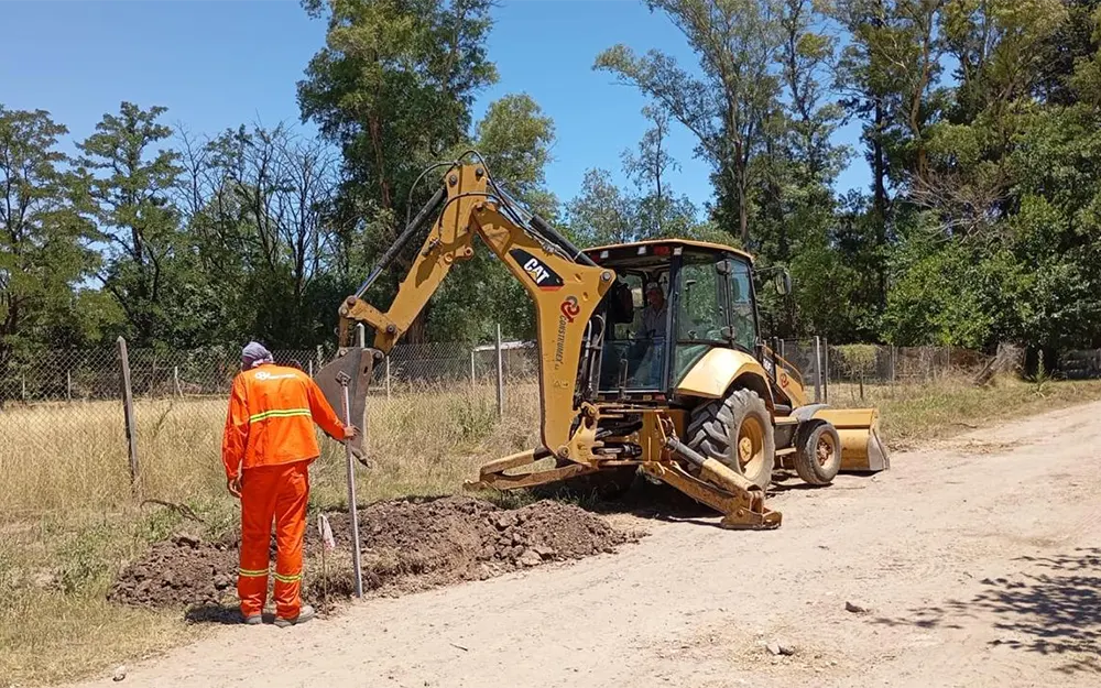 Pavimentarán los accesos a siete barrios populares del partido de Escobar