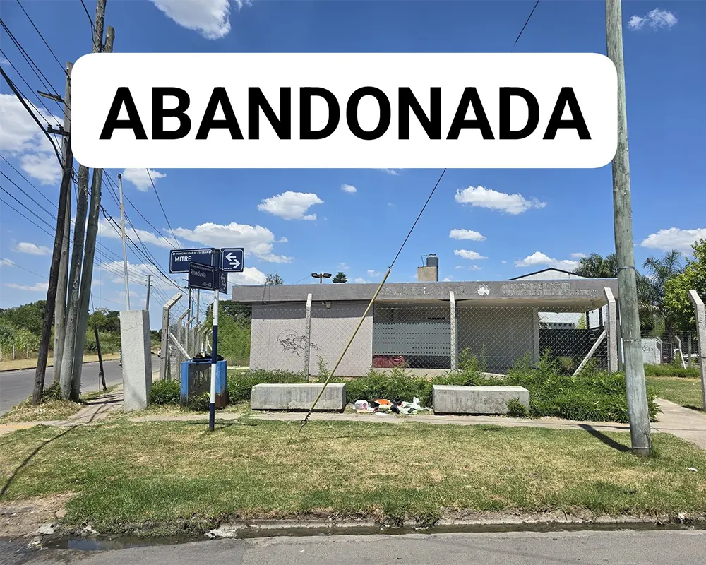 foto de la sala velatoria municipal de Garín publicada en Facebook