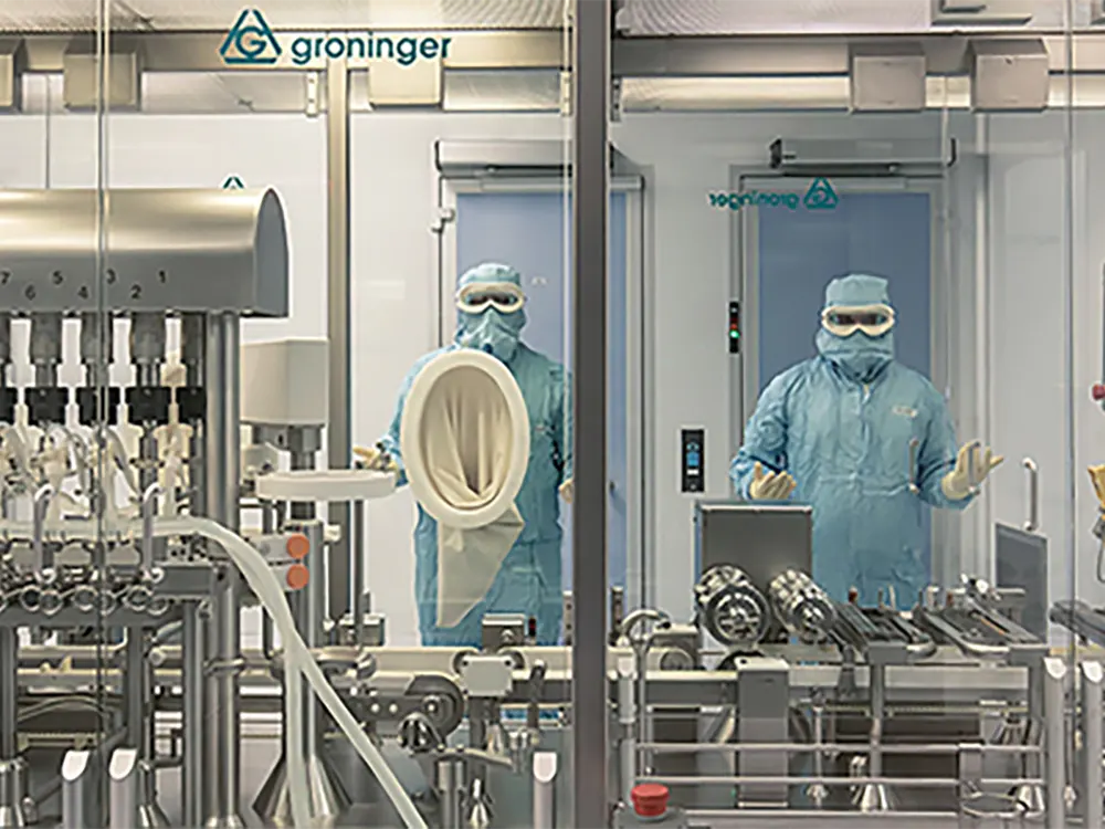 Un laboratorio de Sinergium Biotech, que ahora producirá una nueva vacuna contra la neumonía