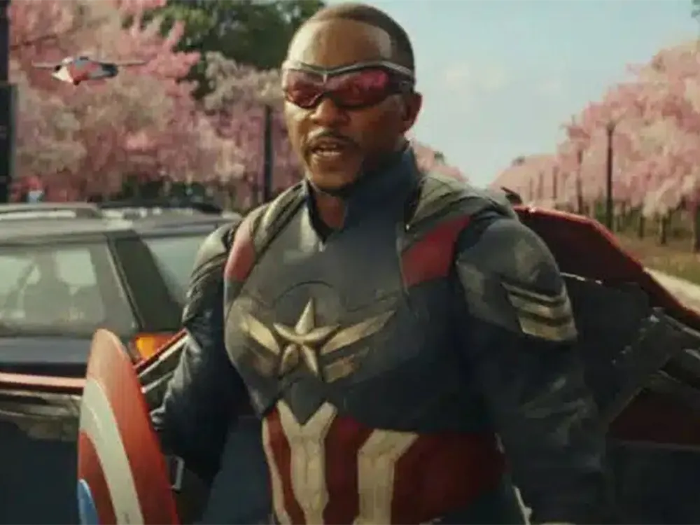 Anthony Mackie en el personaje de Capitán América 4