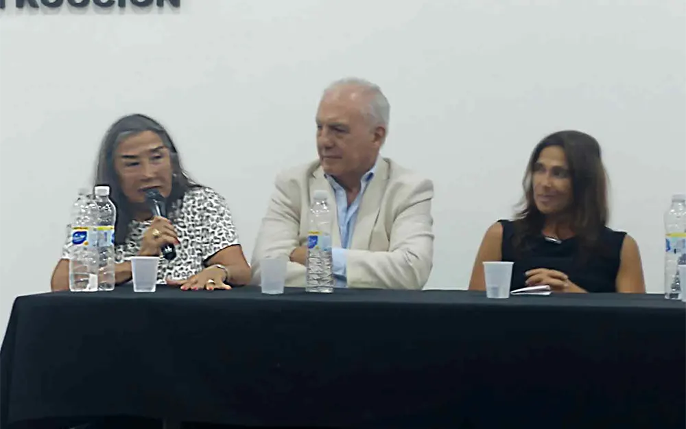 Griselda Aristi Griselda Aristi junto a Hugo Bontempo y María Eugenia Talerico