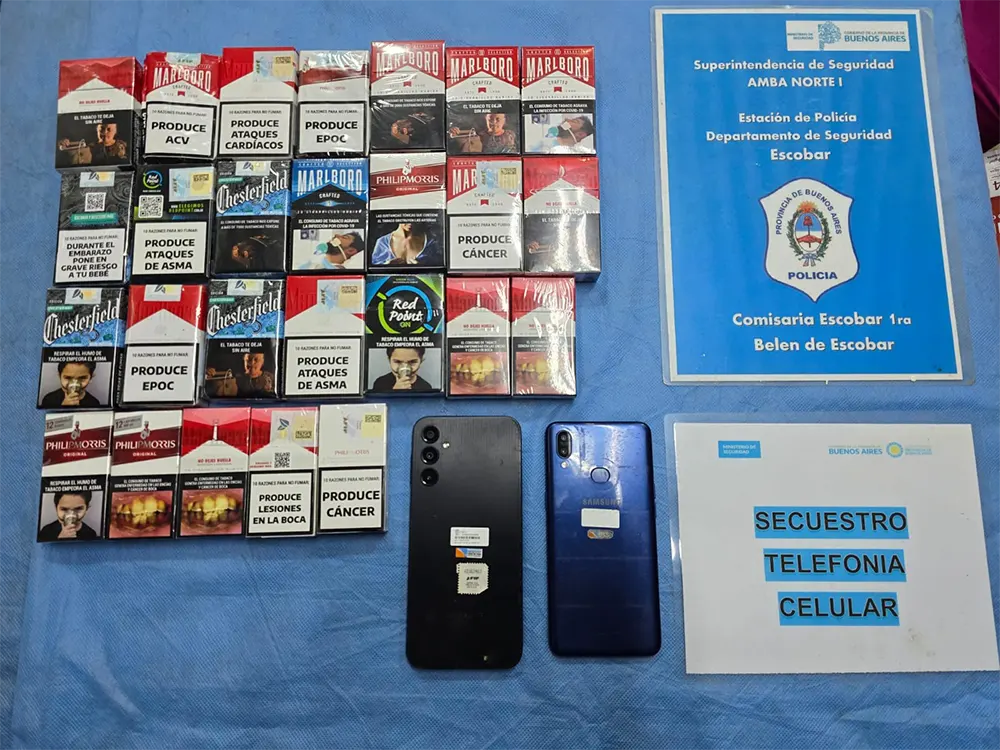 el botín robado del kiosco